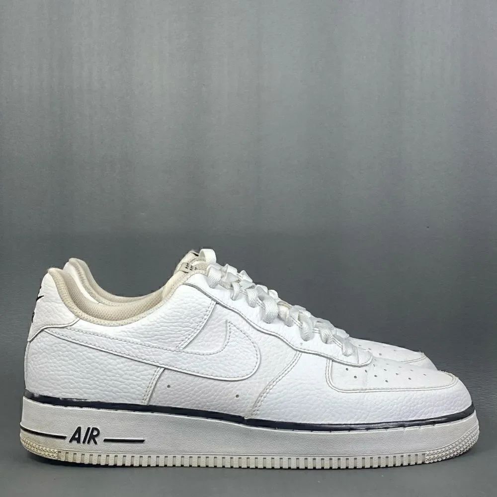 Nike AIR Force 1 Pivot Low Top Bruce Kilgore White Black 488298 160 Size 10.5
